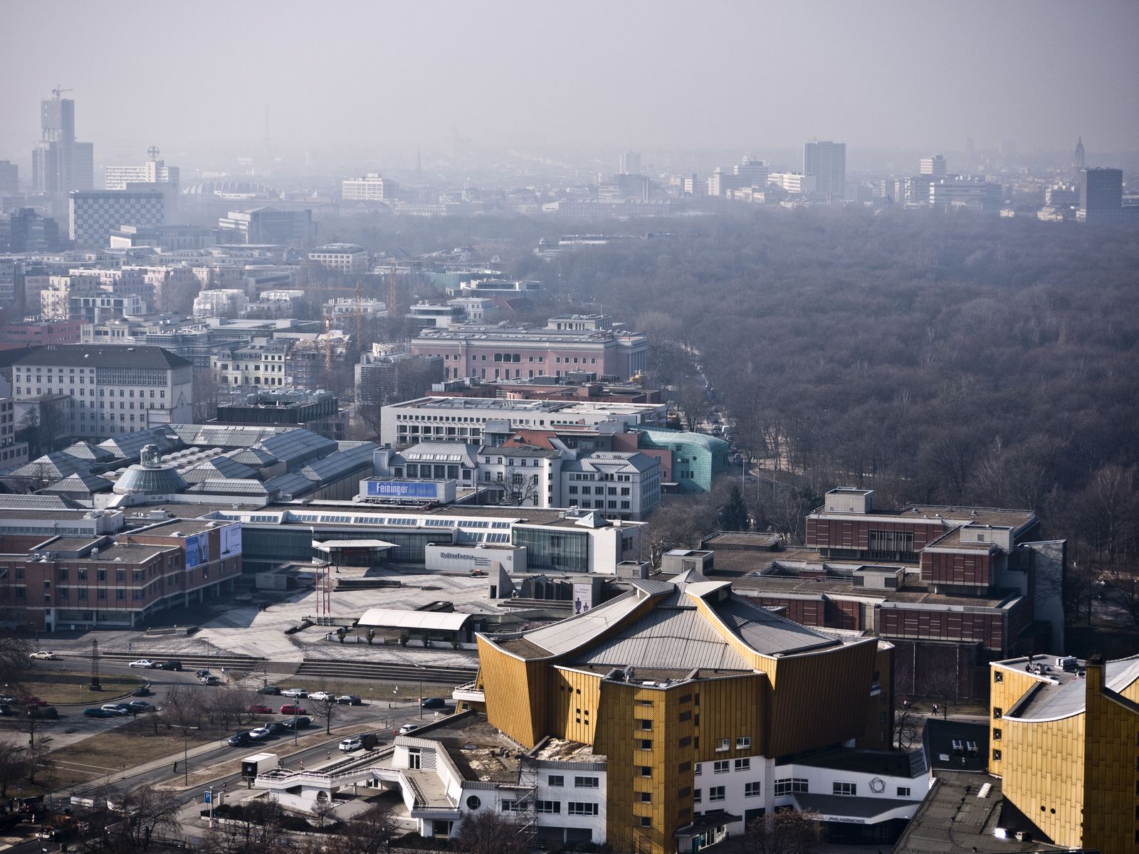 Berlin-Blick zum Kulturforum
